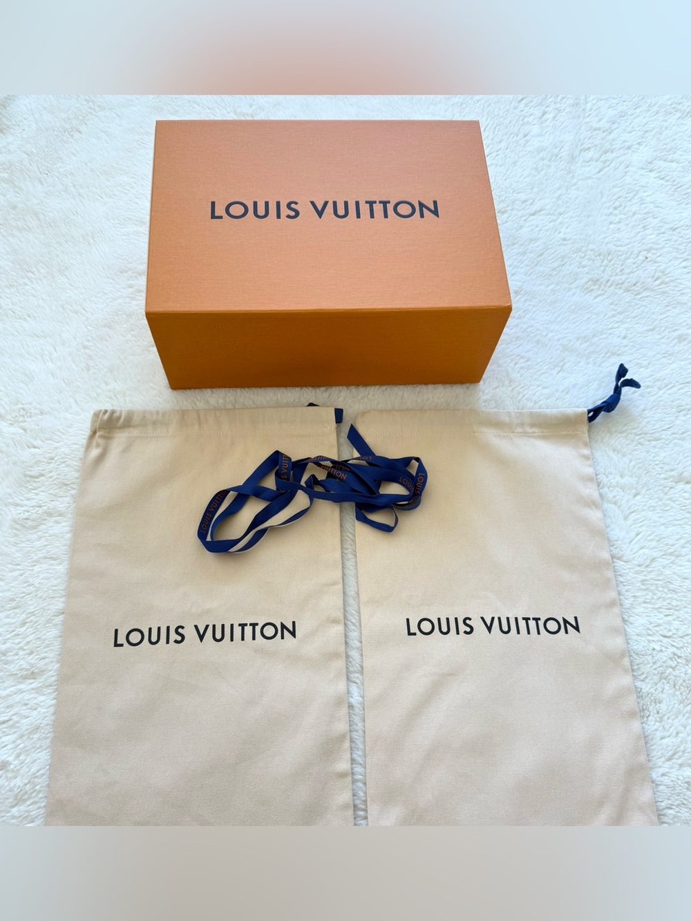 Louis Vuitton shoes box with dust bags Authentic